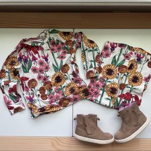 Mini Rodini long sleeve and leggings set